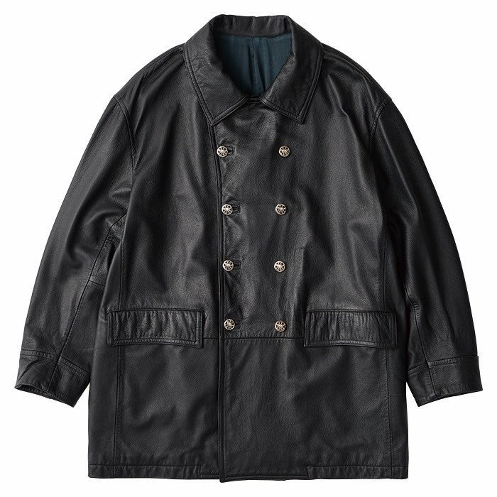 DEERSKIN DRUG STORE JACKET W/SILVER BUTTONS