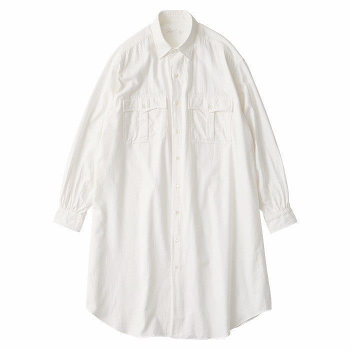 ROLL UP FLANNEL SHIRT DRESS