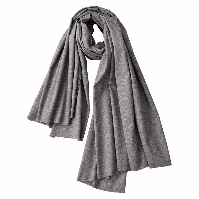 GLEN CHECK STOLE (ALUMO FABRIC)