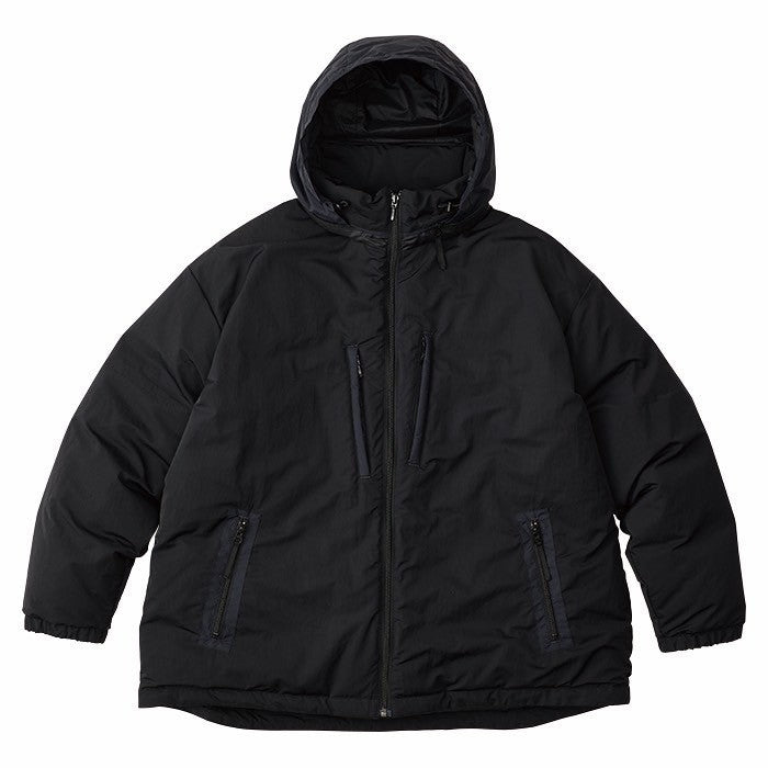 SHEEN NYLON ZIP UP DOWN JACKET