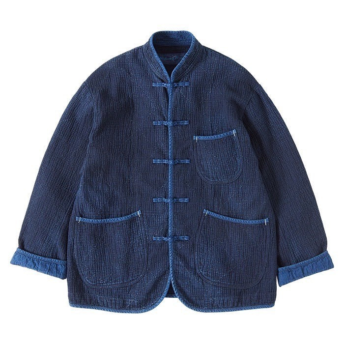 NEW SASHIKO LIGHT CHINESE JACKET