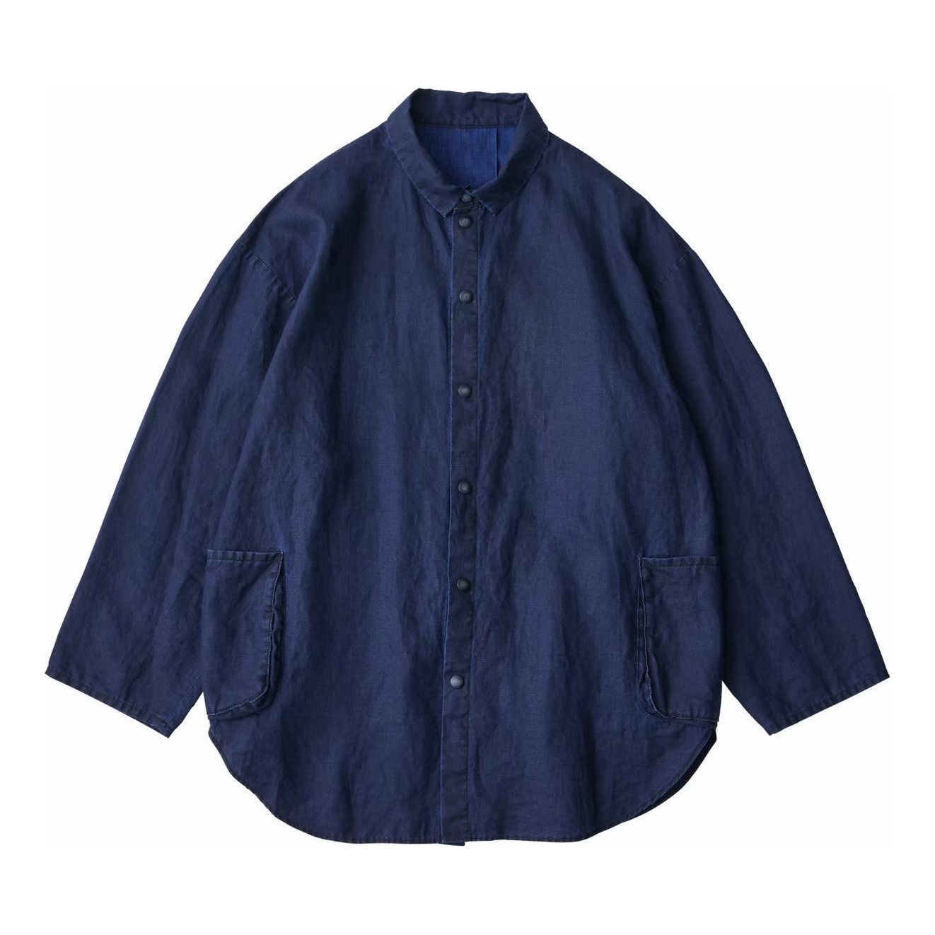 FARMER`S LINEN SHIRT JACKET