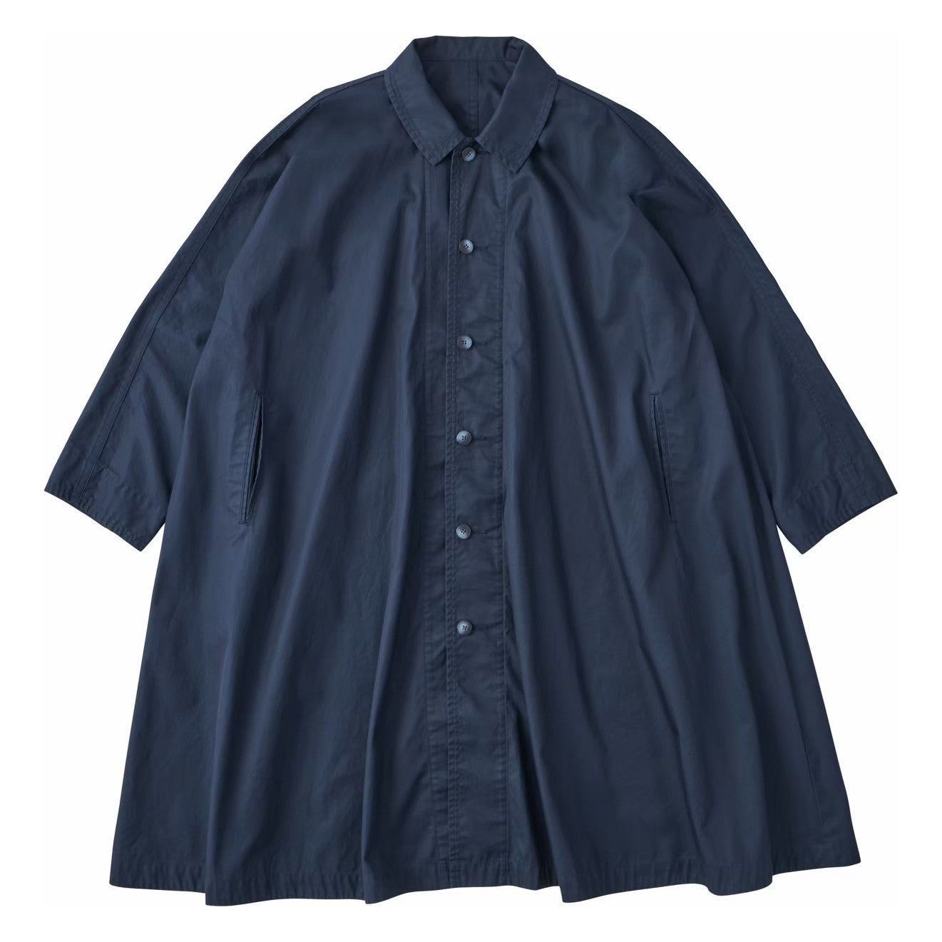 GABARDINE SWING COAT