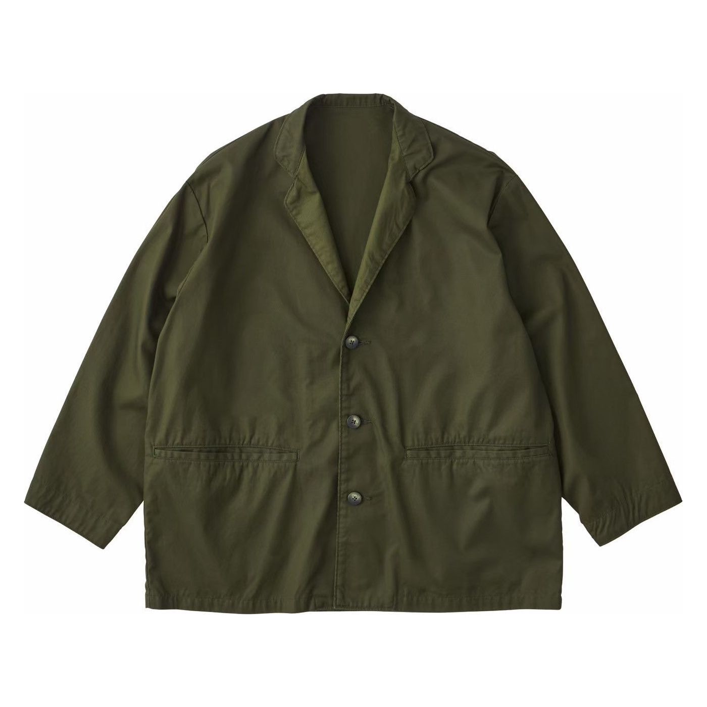 GABARDINE WIDE JACKET