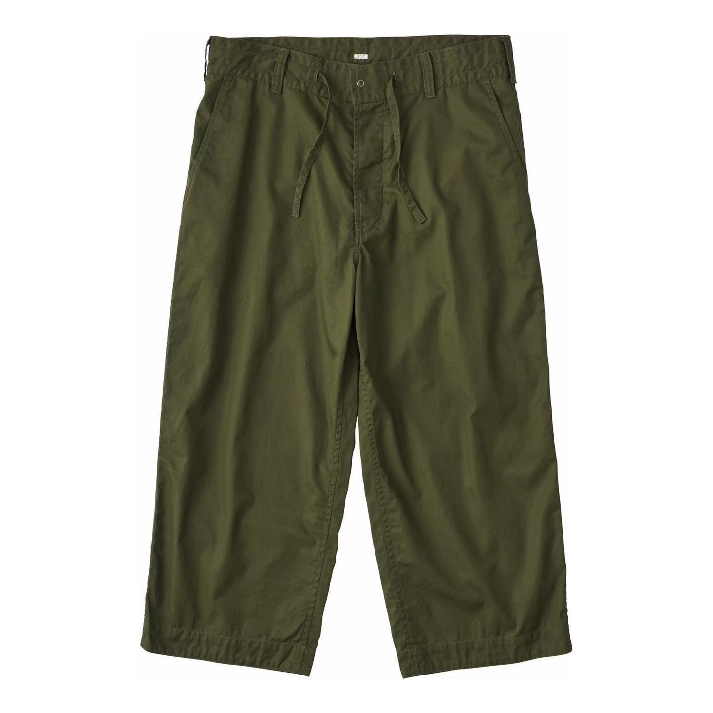 GABARDINE WIDE PANTS