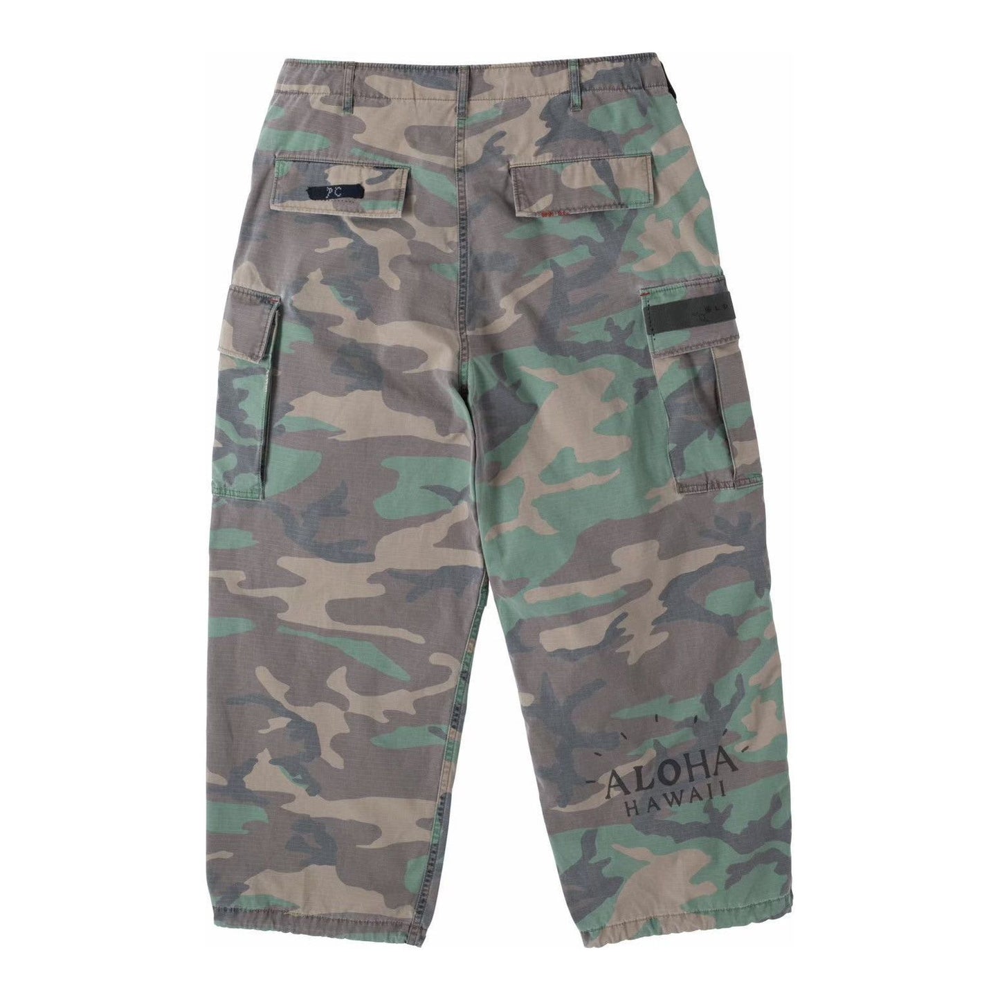 ALOHA CAMOUFLAGE CARGO PANTS