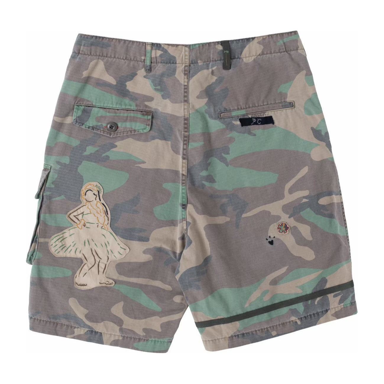 ALOHA CAMOUFLAGE CARGO SHORTS