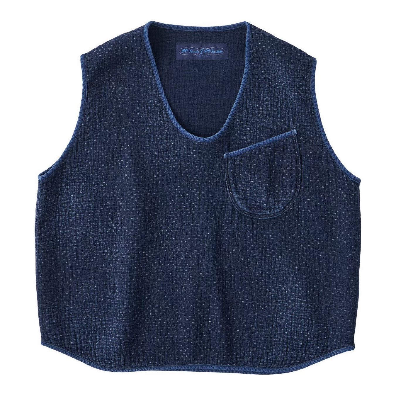 NEW SASHIKO PULLOVER VEST