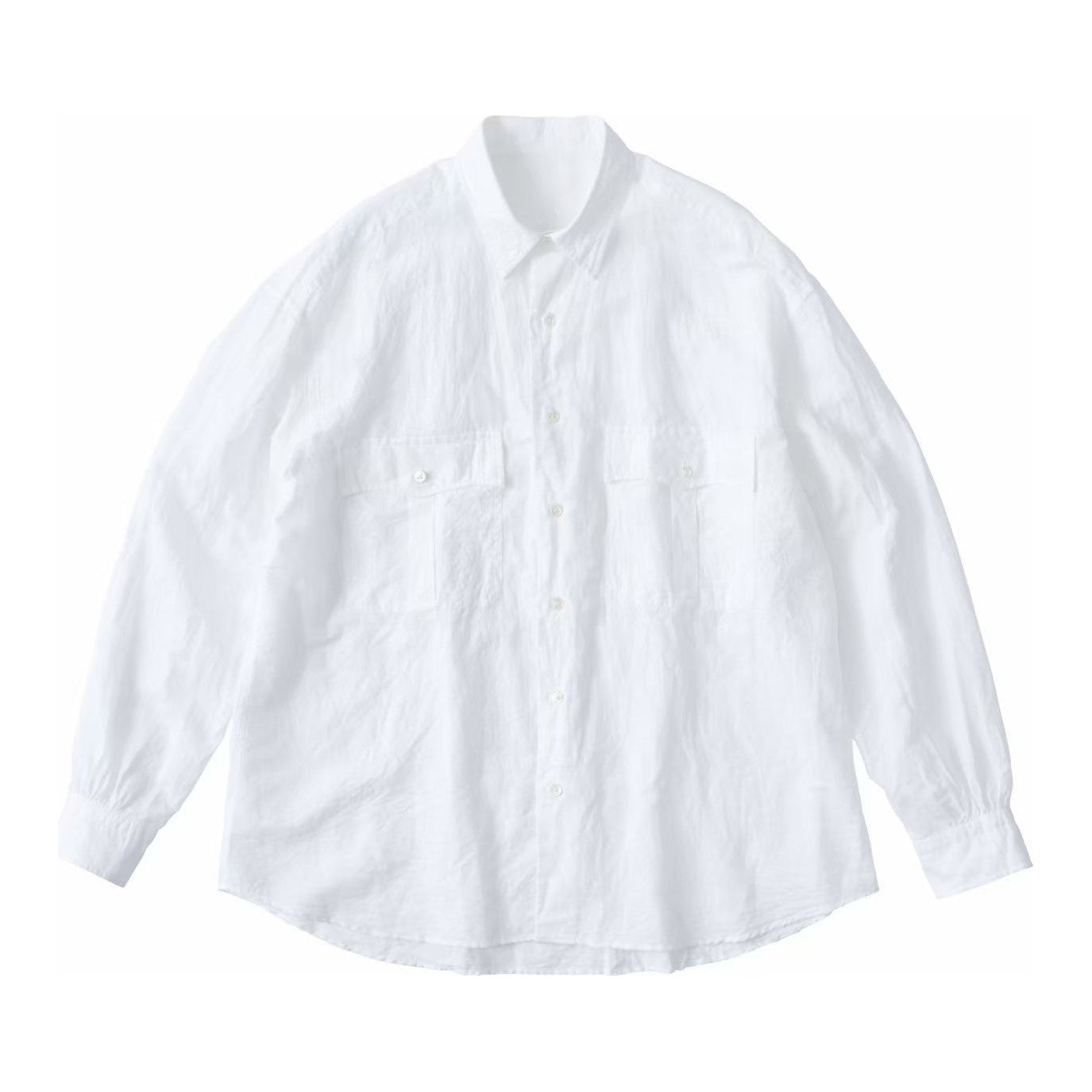 ROLL UP LINEN COTTON SHIRT (CANCLINI)