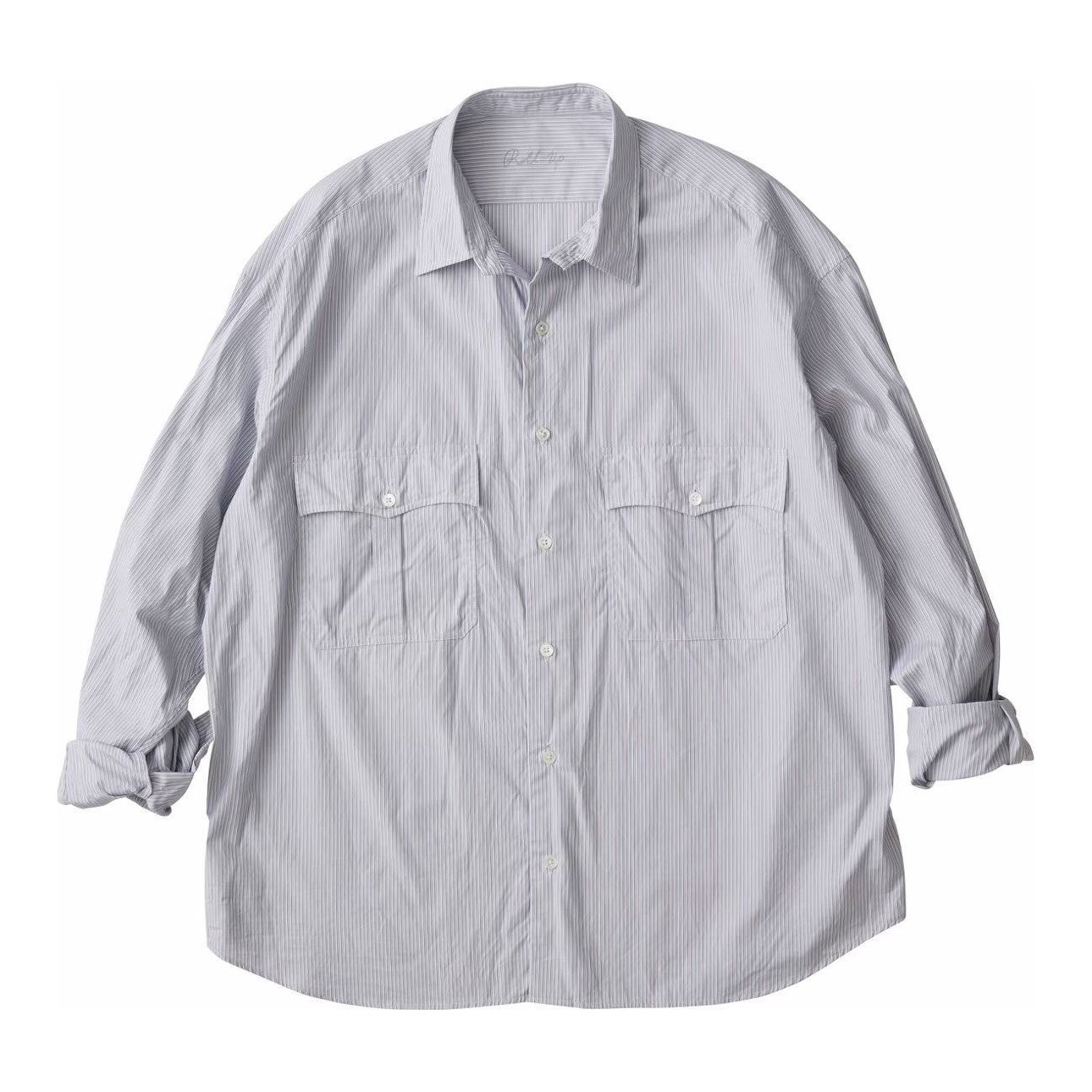 ROLL UP STRIPE SHIRT