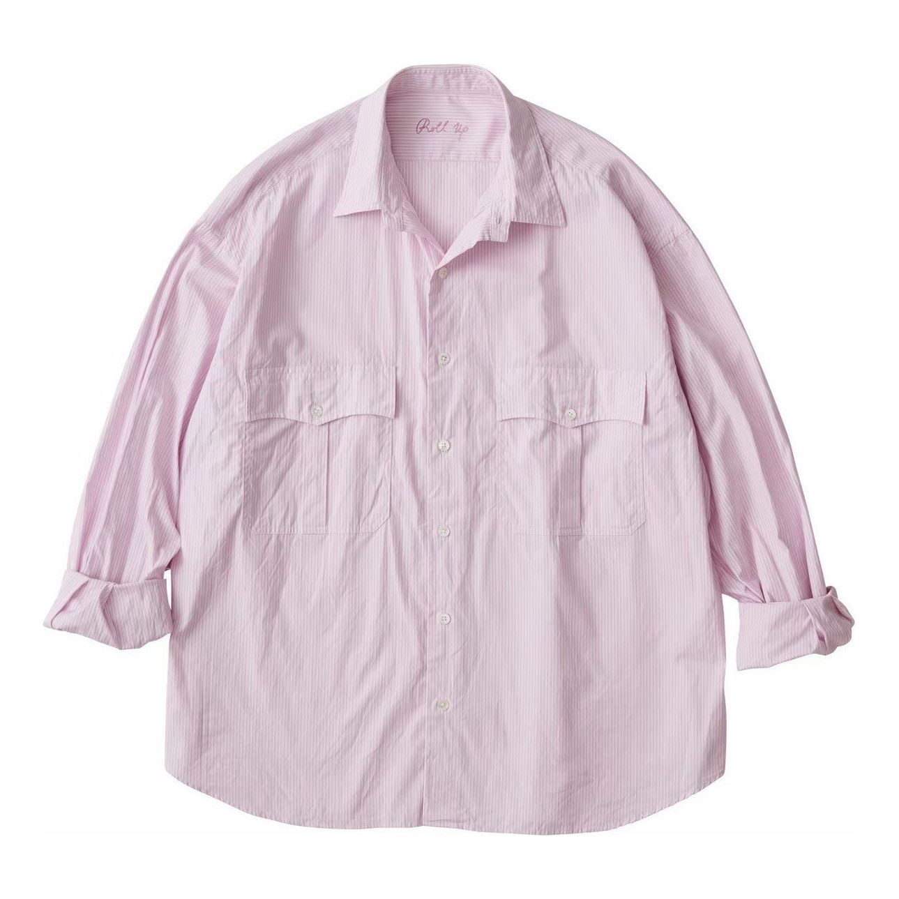 ROLL UP STRIPE SHIRT