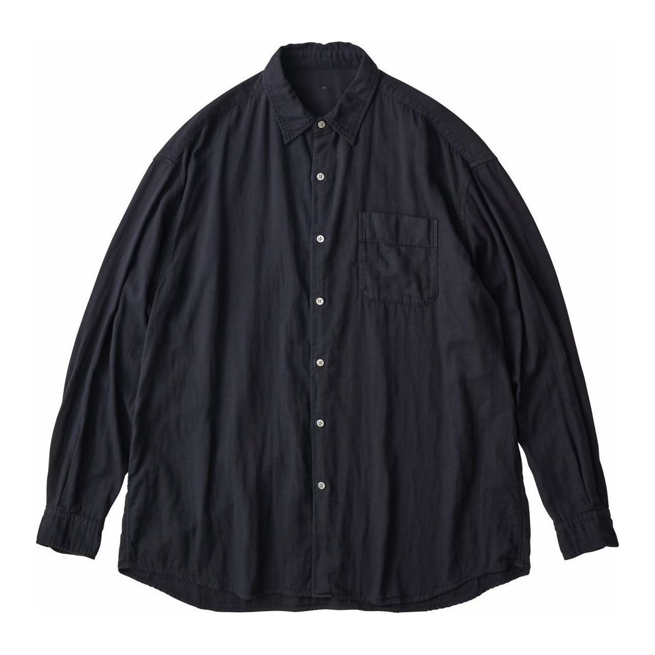 SUVIN GOLD GAUZE CLASSIC SHIRT W/PLATINUM CHARM