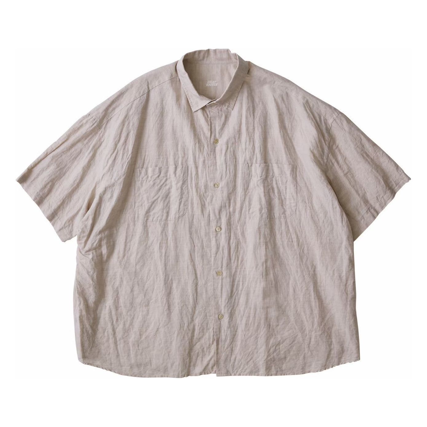BEAT WRITER LINEN COTTON SHIRT (CANCLINI)
