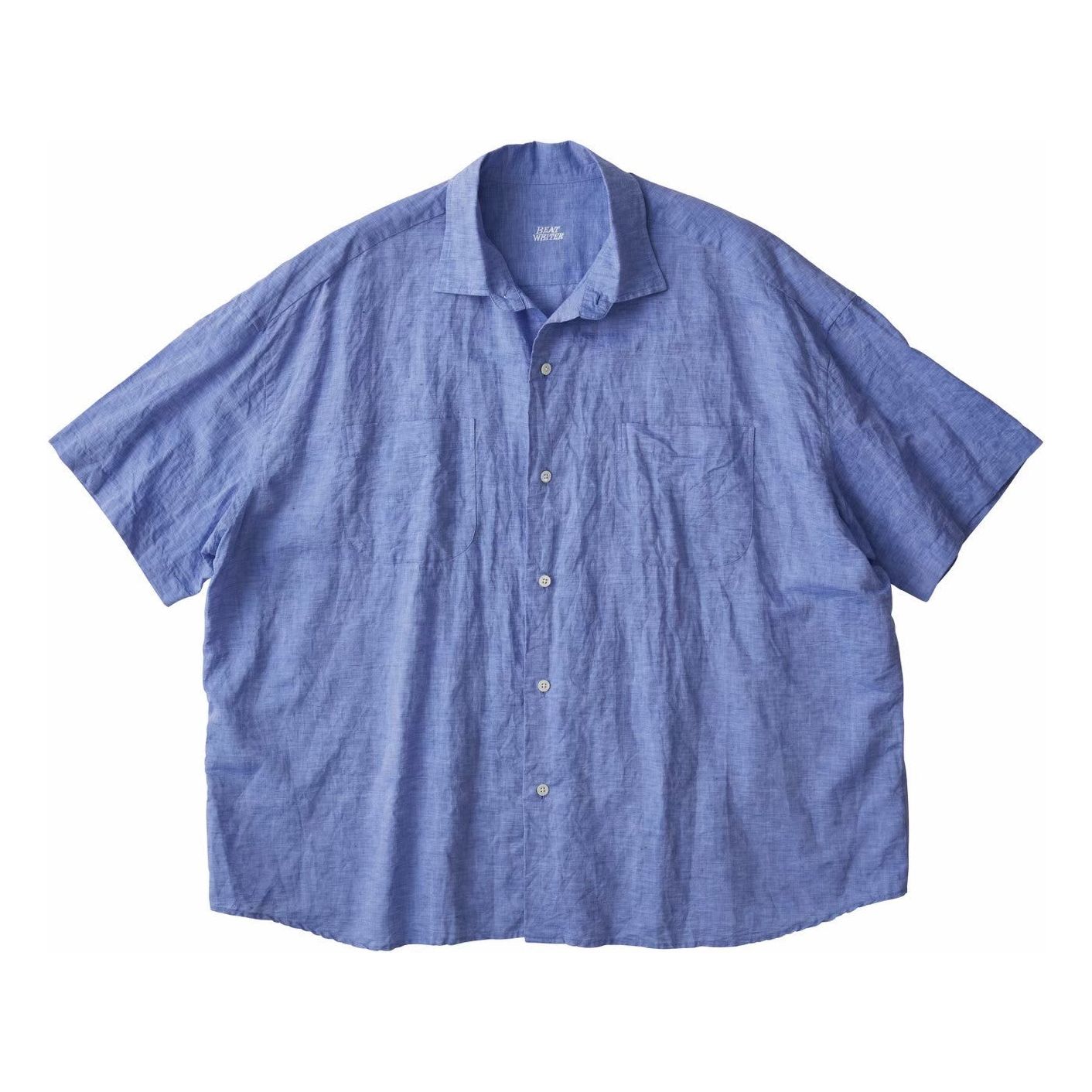 BEAT WRITER LINEN COTTON SHIRT (CANCLINI)
