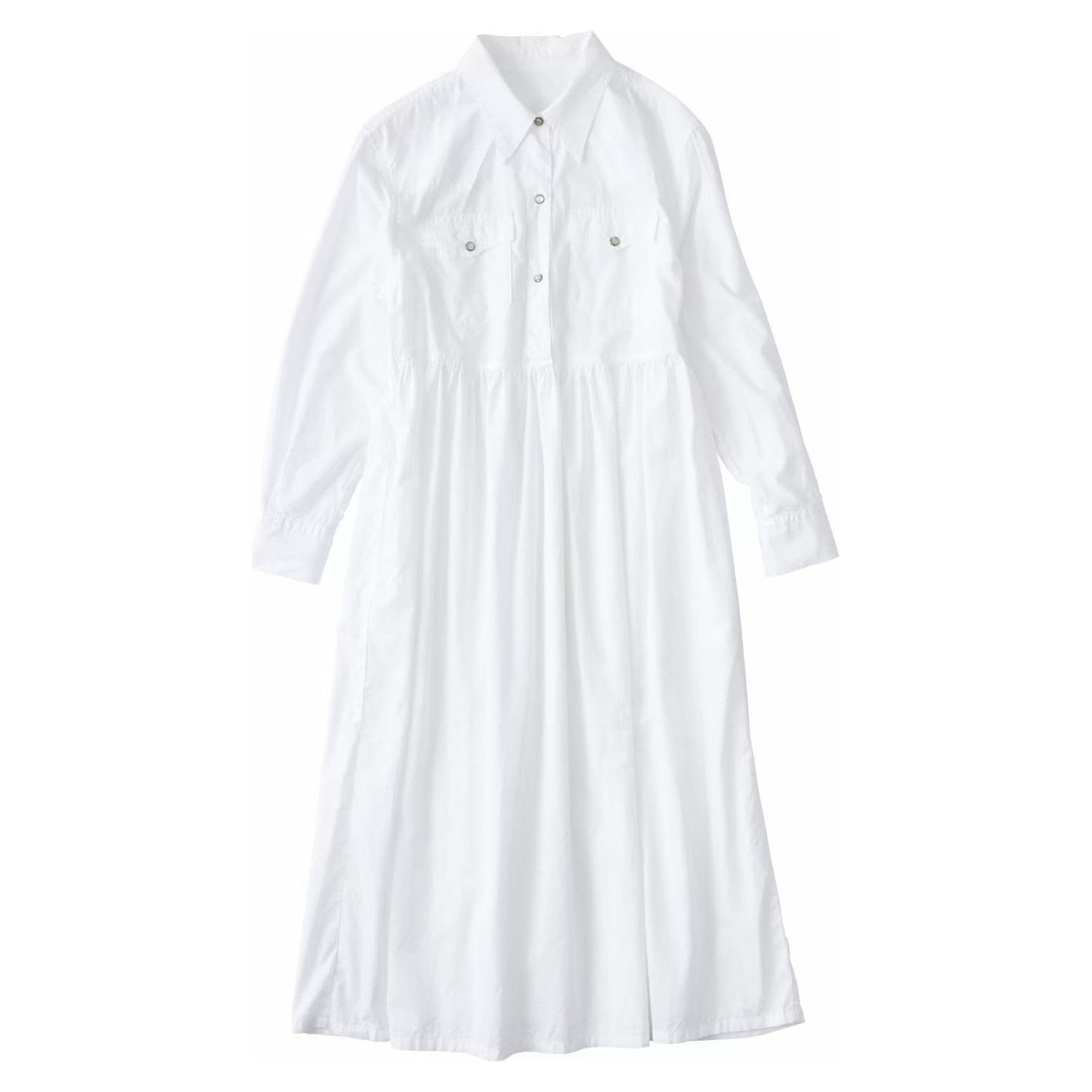 ELLY DRESS (NILE GIZA COTTON)