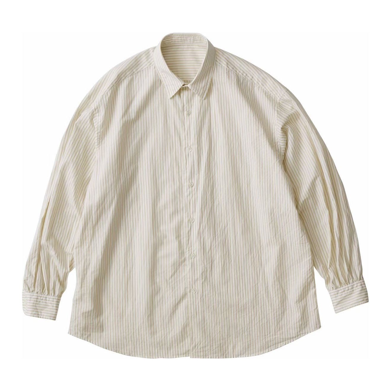 DIRECTOR`S GOLD STRIPE SHIRT (ALUMO) W/GOLD CUFFLINKS