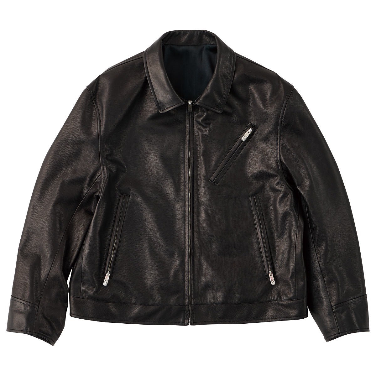 PC SINGLE RIDERS JACKET W/LOVE & PEACE SILVER – CLASSIC GENTLEMAN