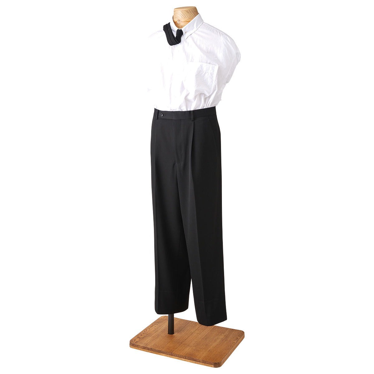 BLACK GABARDINE TAILORED SUITS