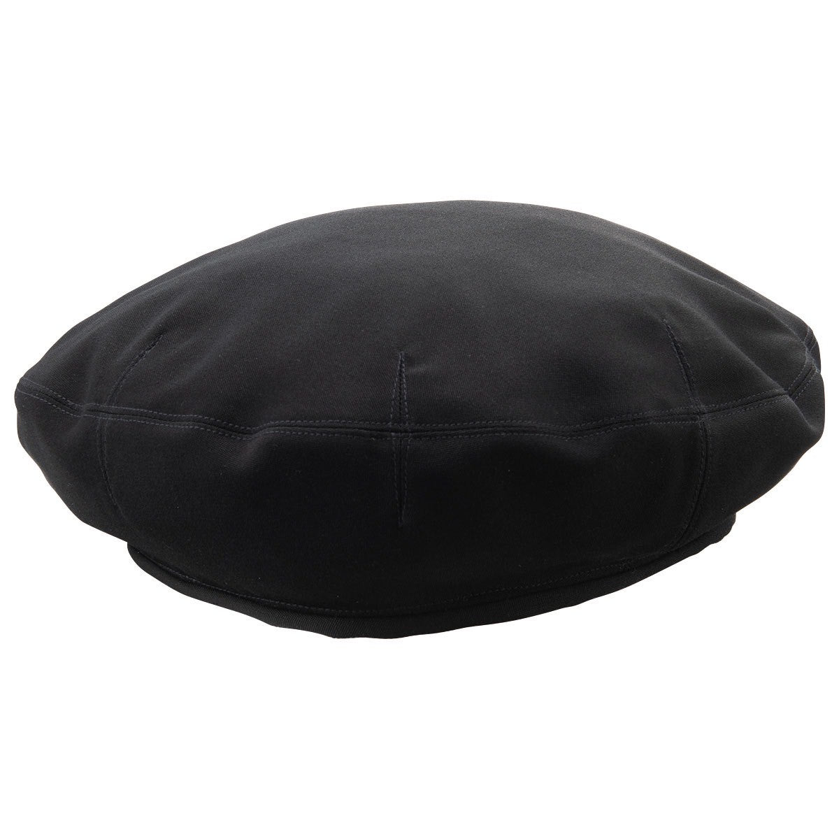 BLACK GABARDINE BERET (FUCK DRESS CODE PIPING INSIDE)