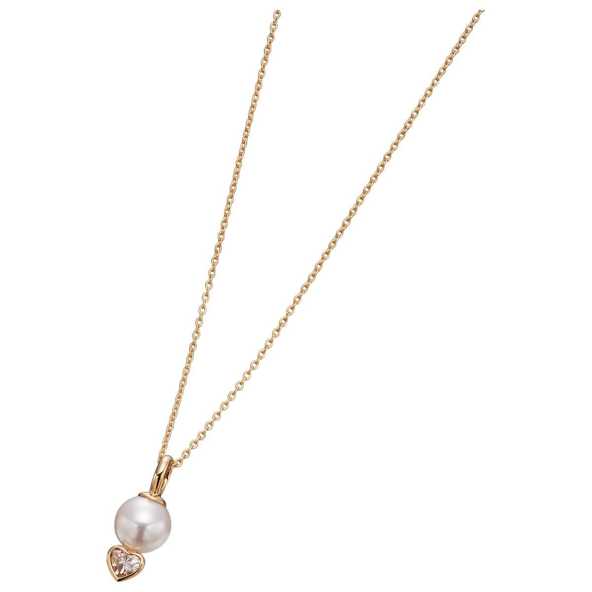 DIAMOND & PEARL NECKLACE (LIMITED)