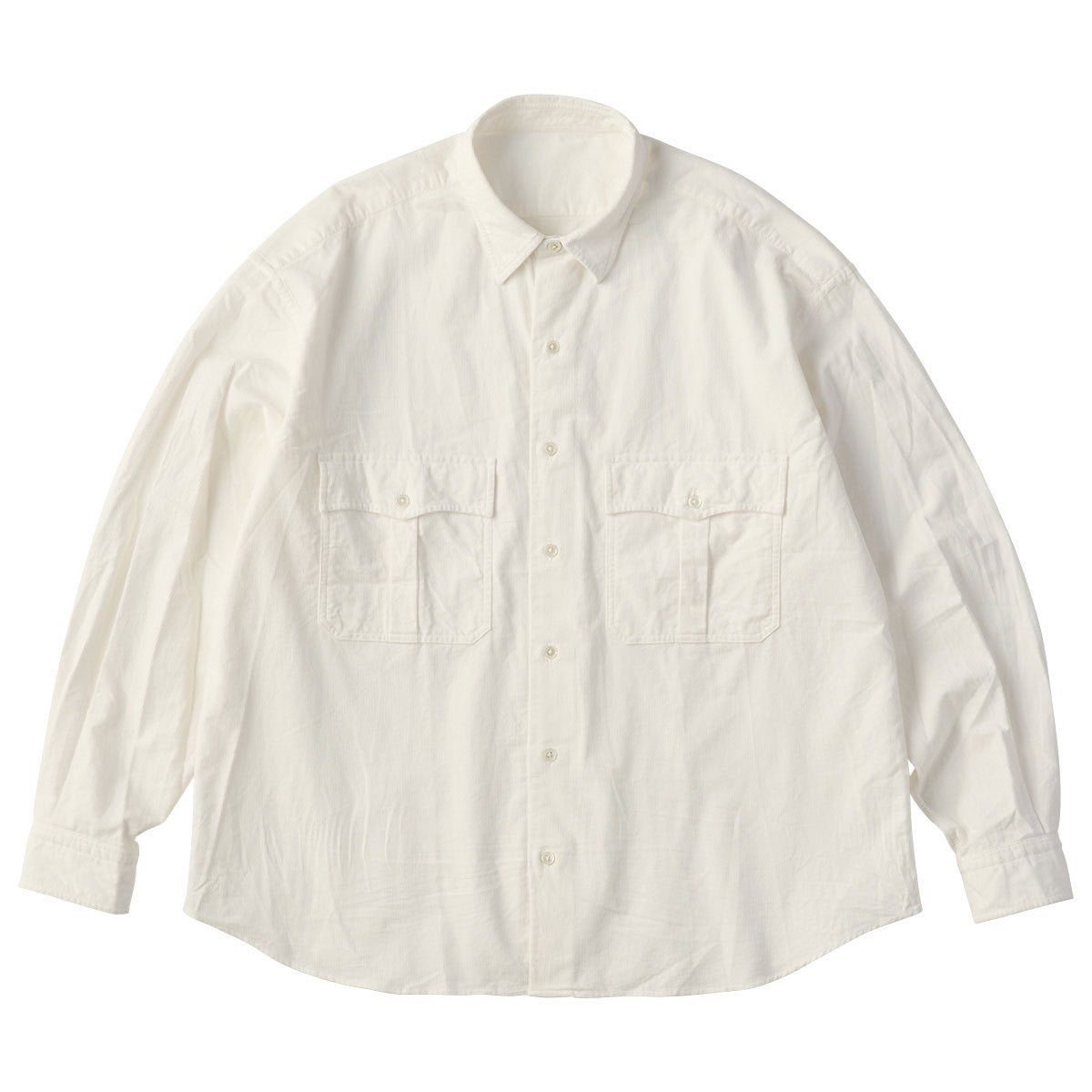 ROLL UP ORGANIC CORDUROY SHIRT