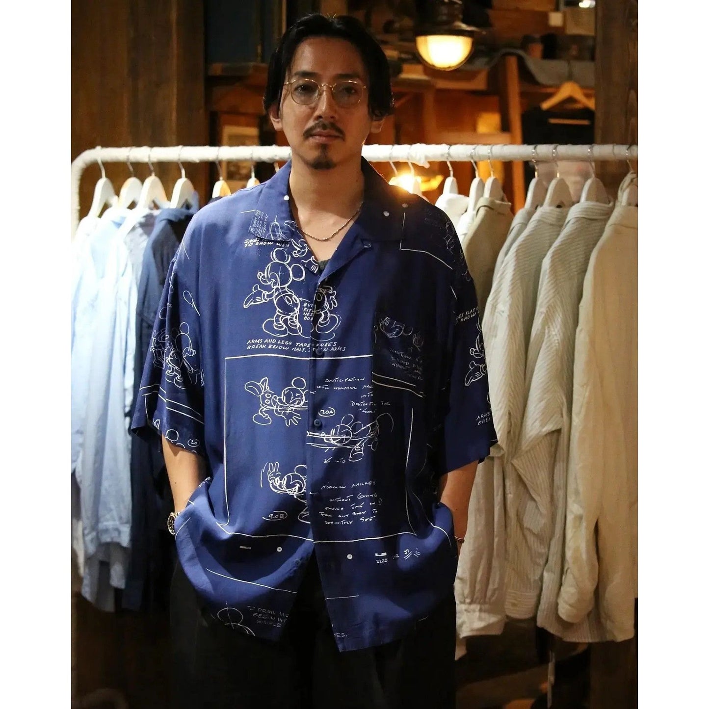 DISNEY MS / PC ALOHA COLLECTION ALOHA SHIRT / MICKEY MOUSE
