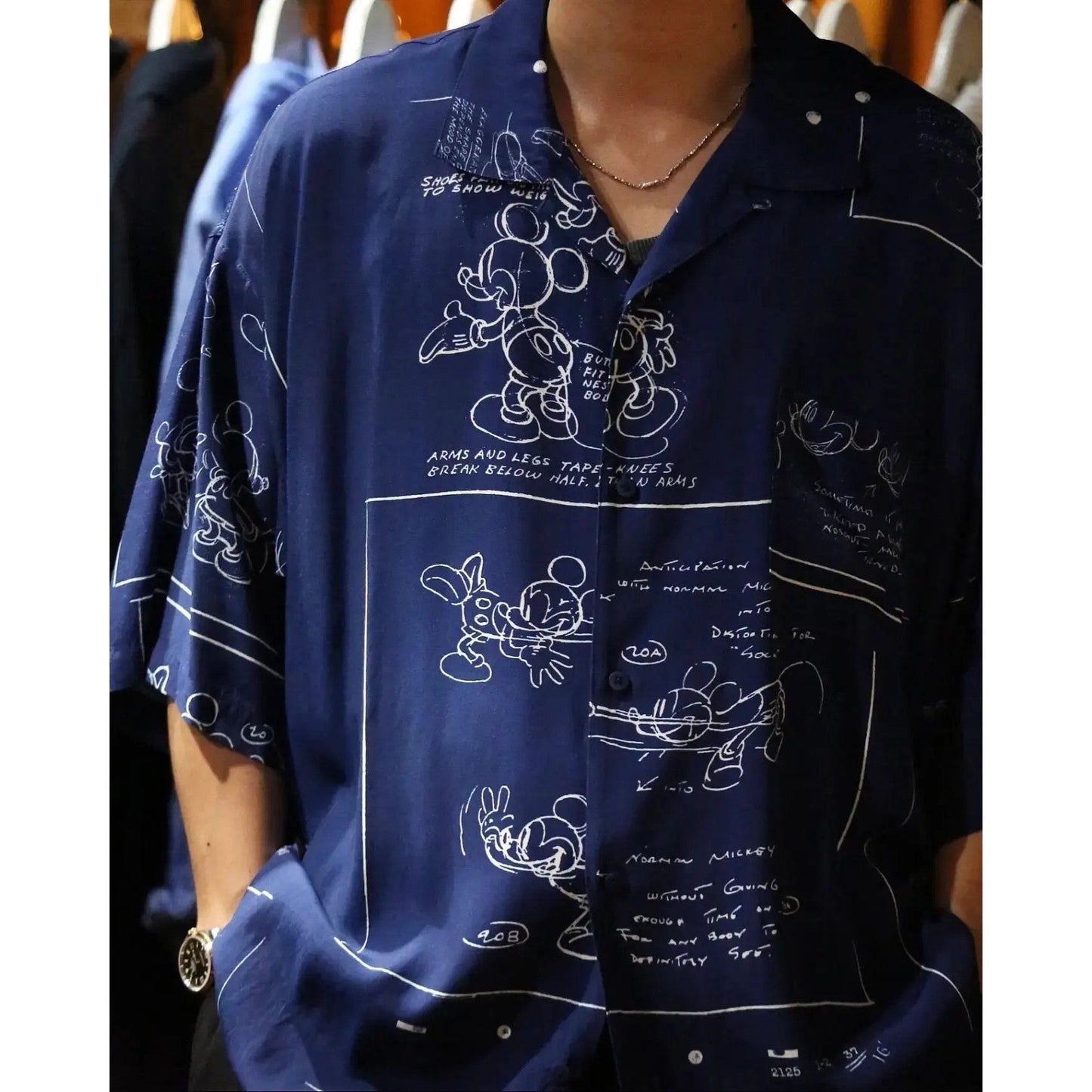 DISNEY MS / PC ALOHA COLLECTION ALOHA SHIRT / MICKEY MOUSE