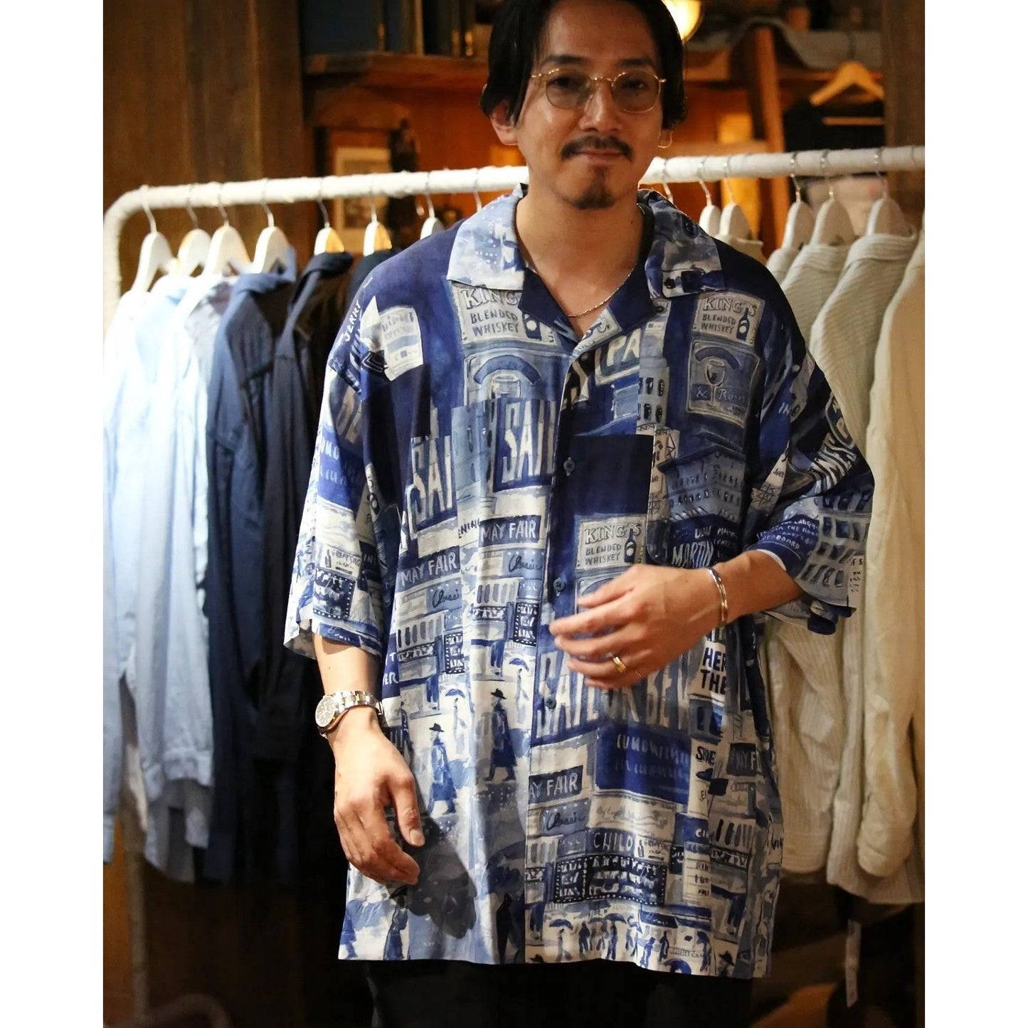 ALOHA SHIRT TIMES SQUARE