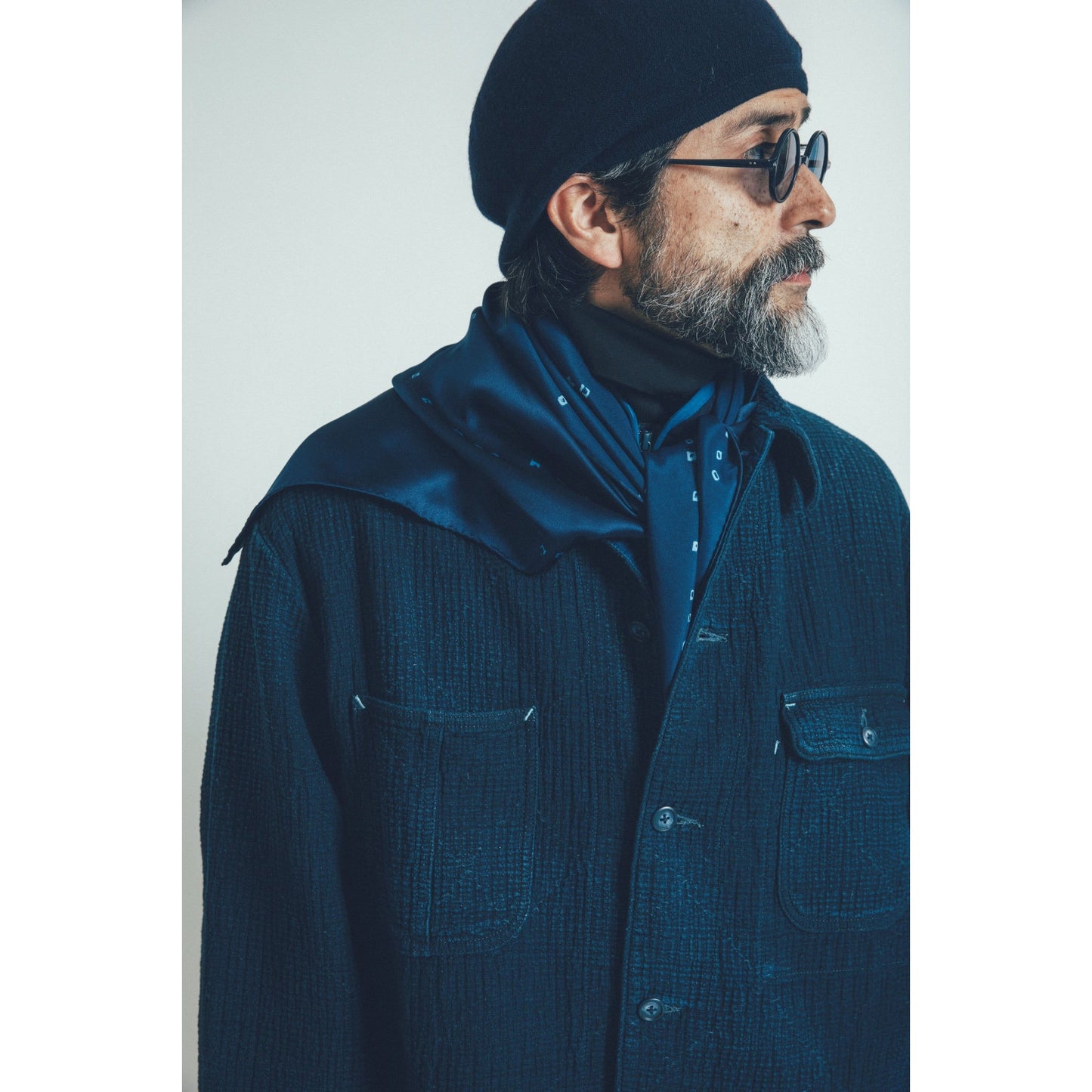 NEW SASHIKO LIGHT COVERALL JACKET