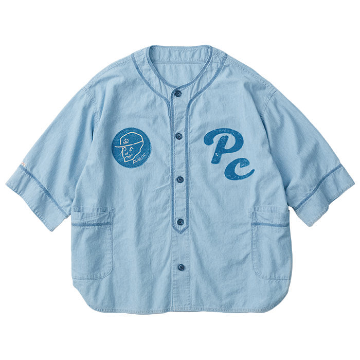 SHAWSHANK SHAMBRAY BASEBALL SHIRT