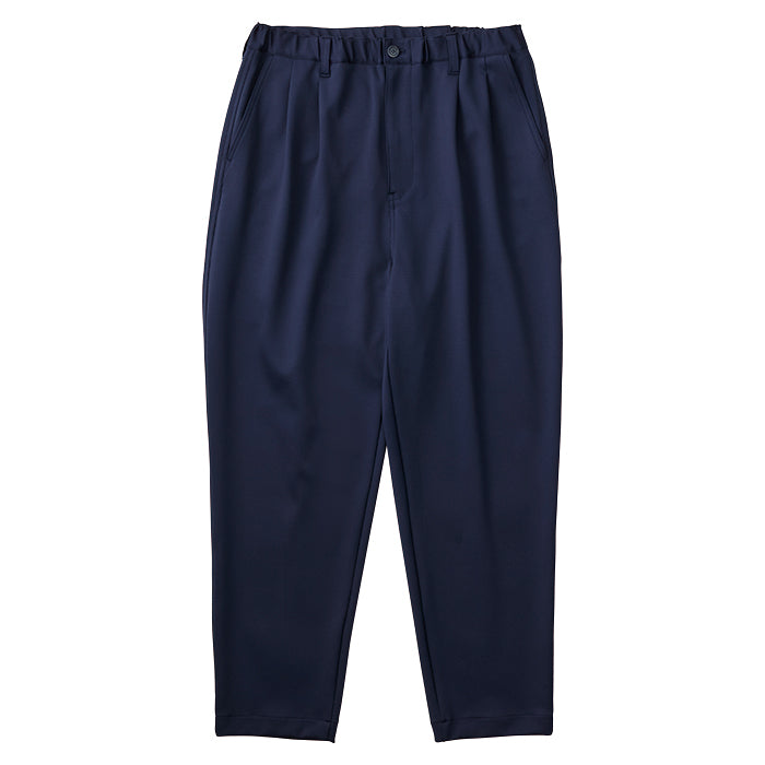 FRENCH JERSEY WIDE TAPERED PANTS