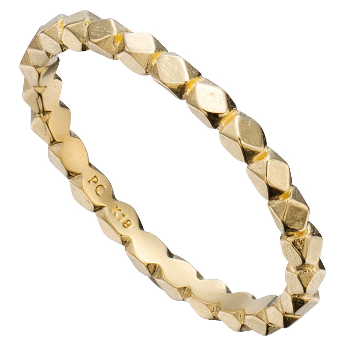 GOLD BEADS RING