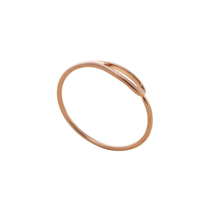 GOLD NEEDLE RING