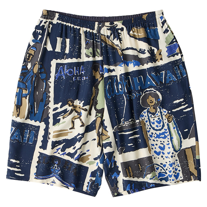 HAWAIIAN OUTDOOR ALOHA SHORTS