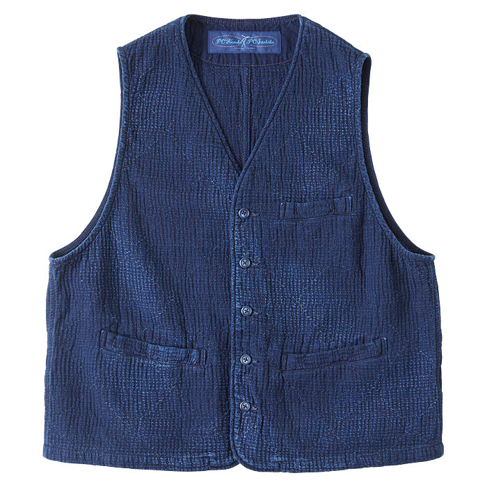 NEW SASHIKO LIGHT 3PIECE KATSU VEST
