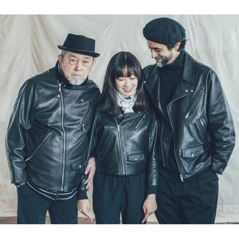 PC RIDERS JACKET W/LOVE & PEACE SILVER
