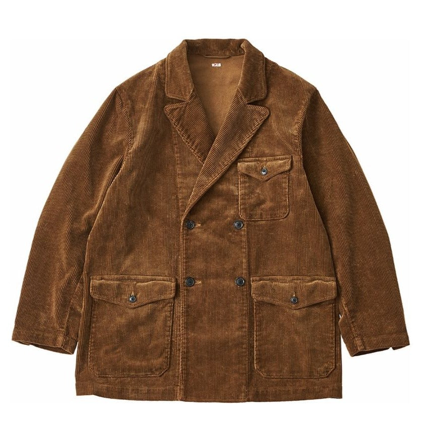 "TOKYO MARUNOUCHI EXCLUSIVE" CORDUROY DOUBLE TAILORED JACKET