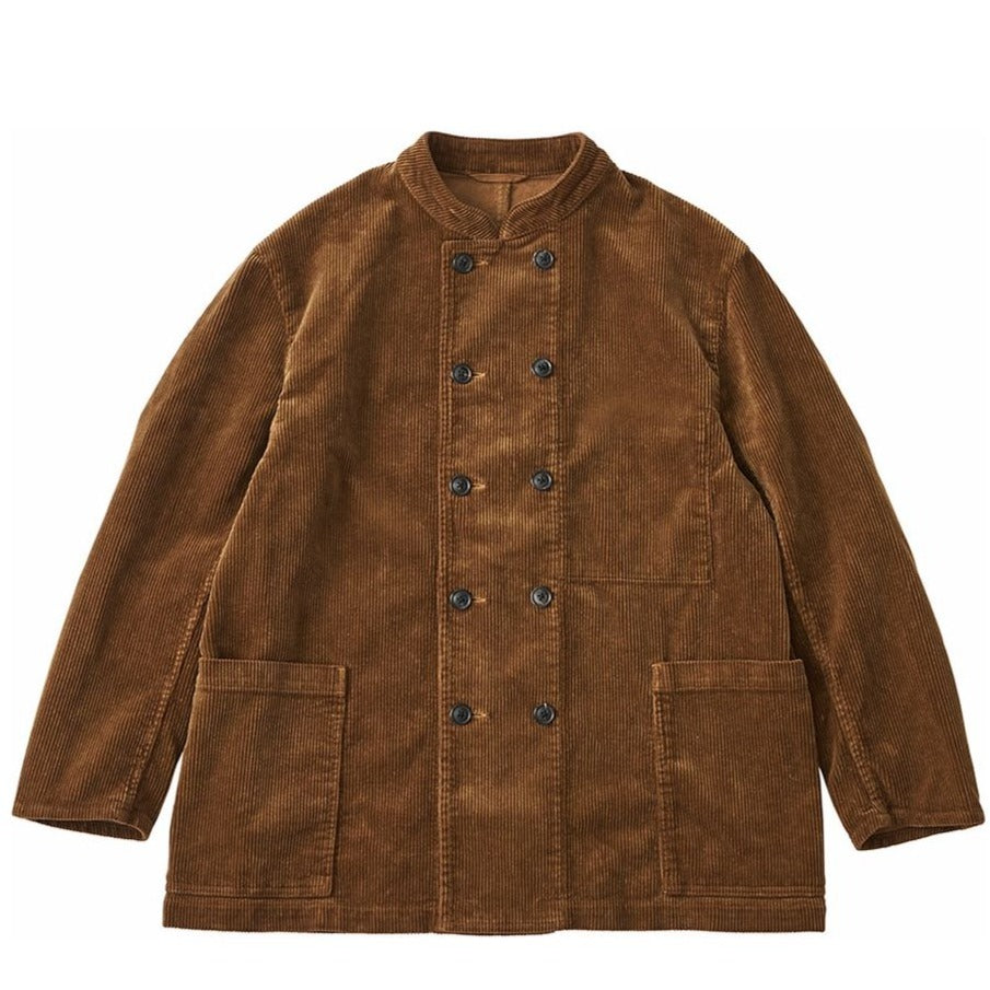 "TOKYO MARUNOUCHI EXCLUSIVE" CORDUROY STAND COLLAR FRENCH DOUBLE JACKET