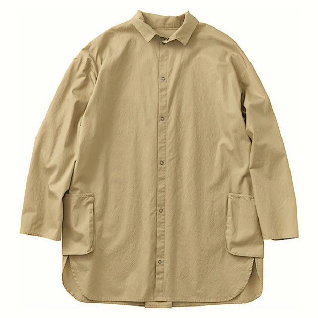 GABARDINE SHIRT JACKET