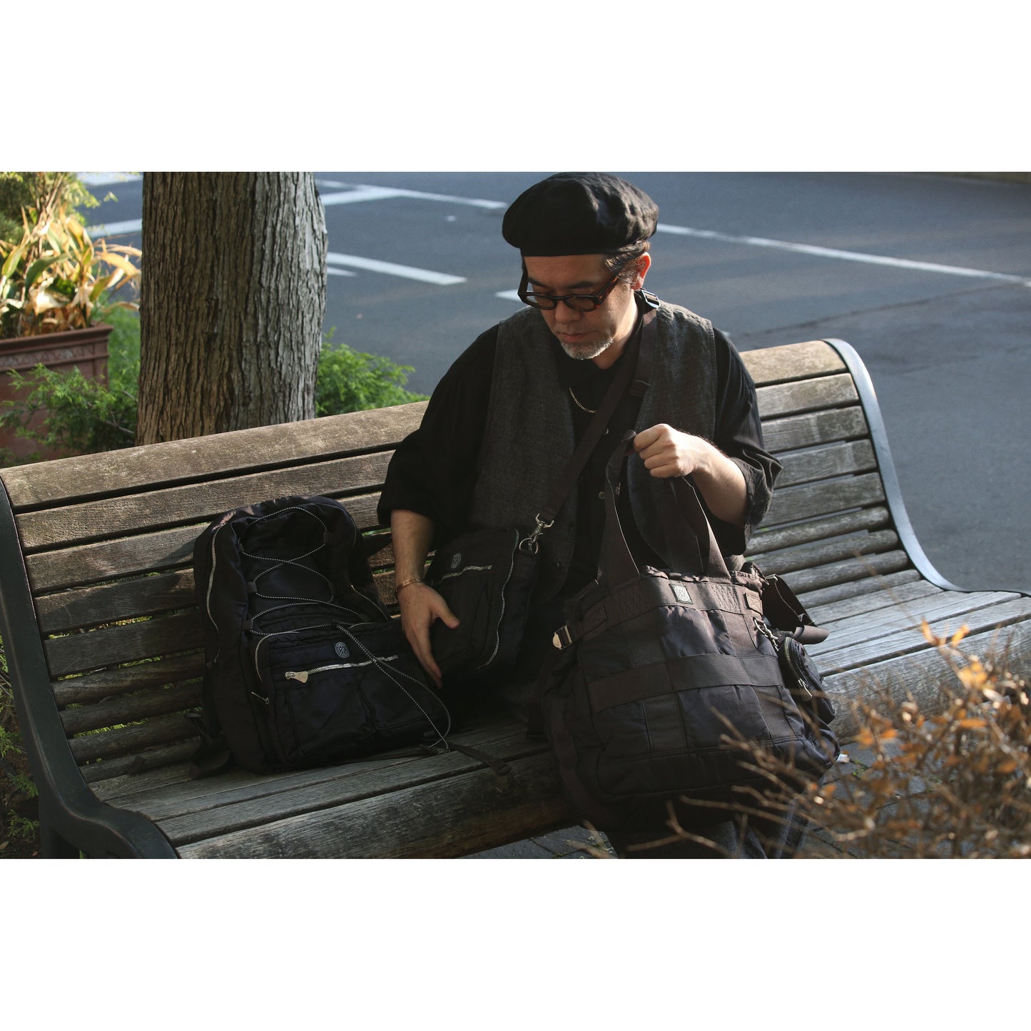 SUPER NYLON TOTE BAG