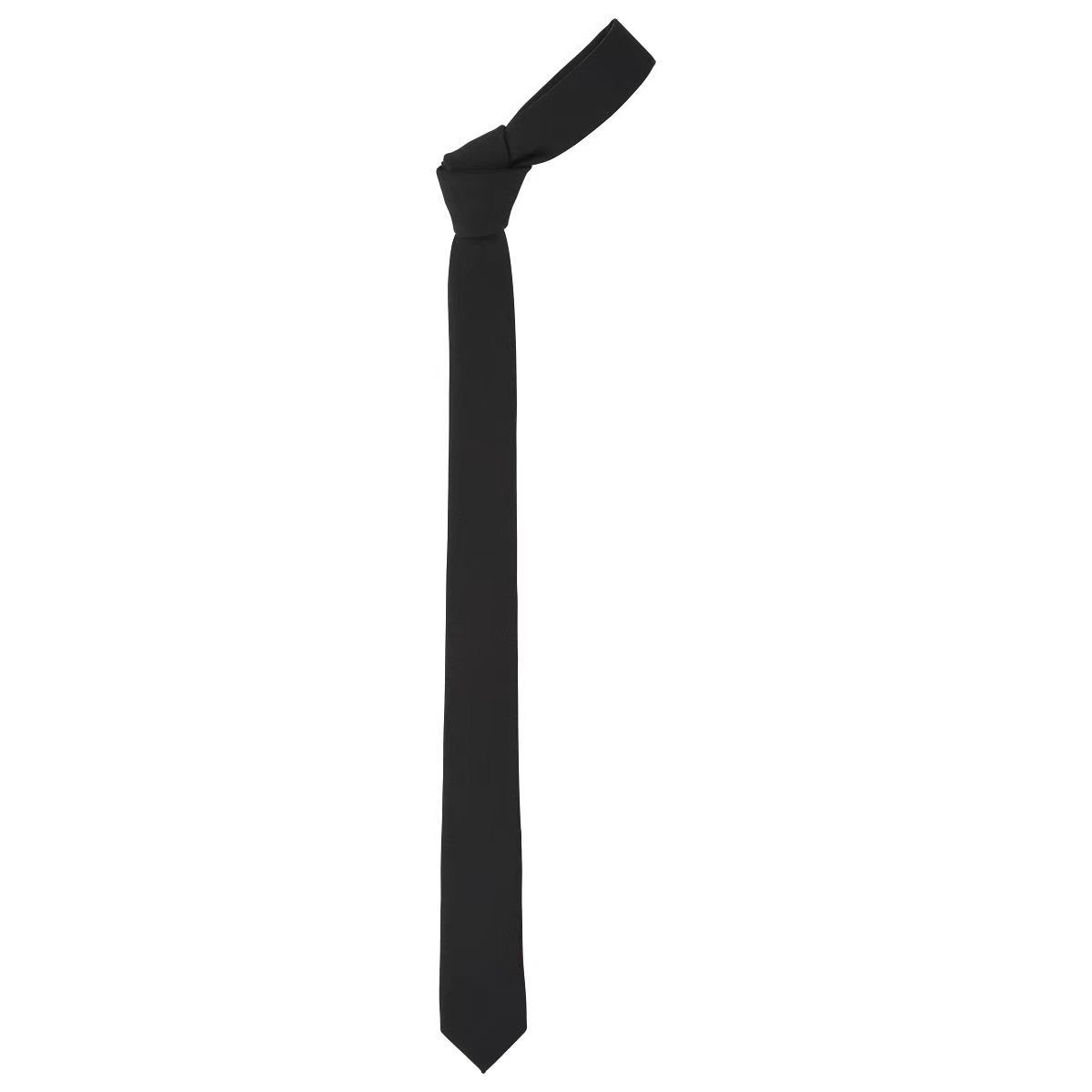 BLACK GABARDINE TIE