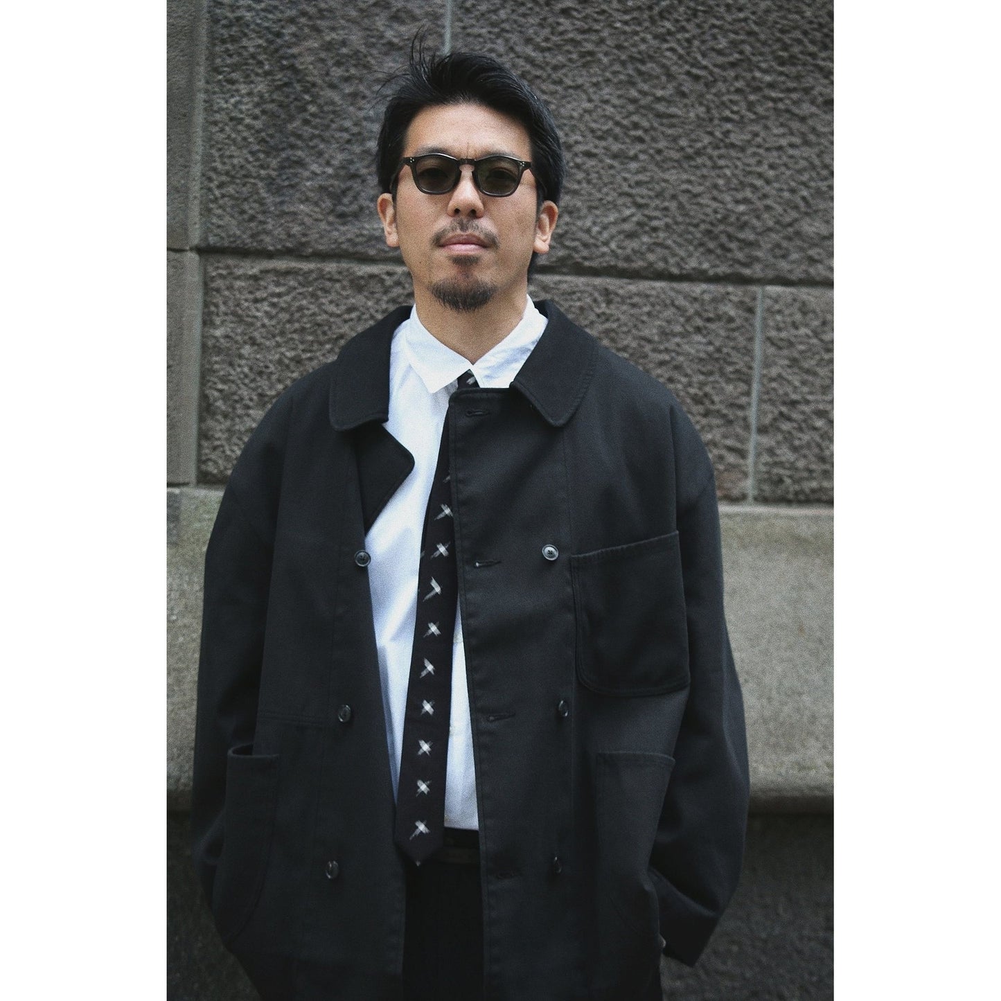 "TOKYO MARUNOUCHI EXCLUSIVE" ORGANIC COTTON DOUBLE TWILL DOUBLE JACKET