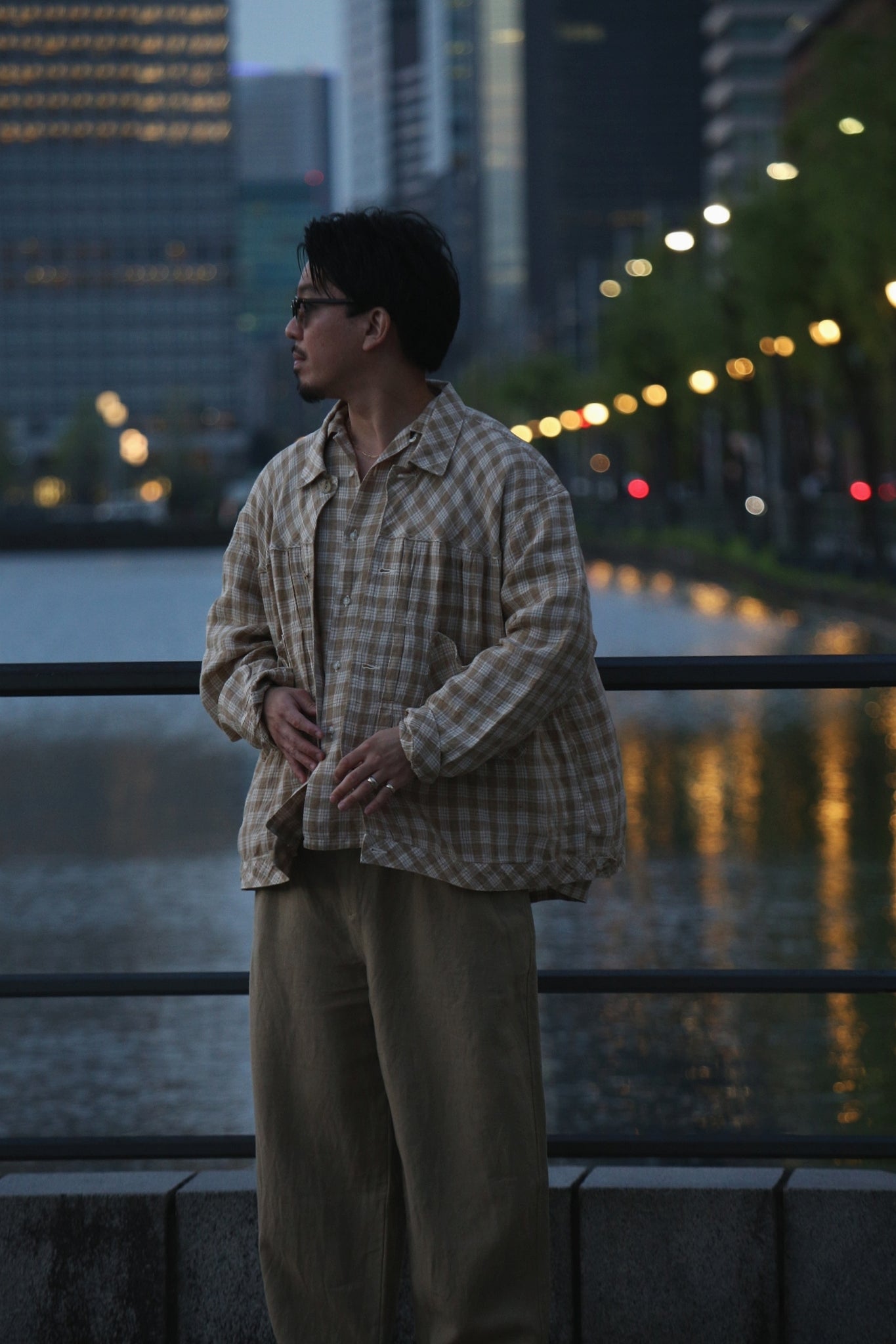 GABARDINE WIDE JACKET – CLASSIC GENTLEMAN PORTER CLASSIC