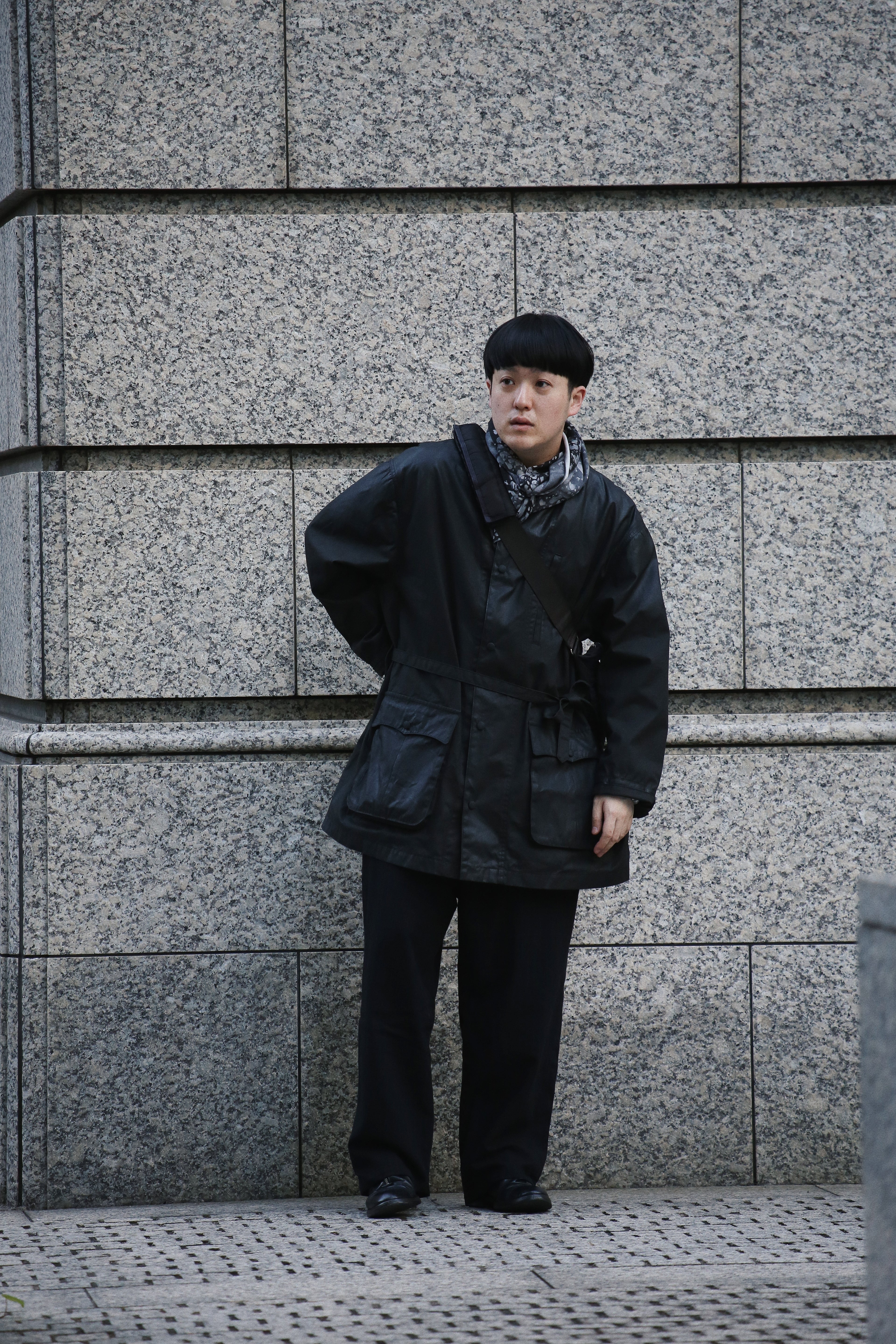 SILK SCARF (PEACE MOTIF) – CLASSIC GENTLEMAN PORTER CLASSIC TOKYO