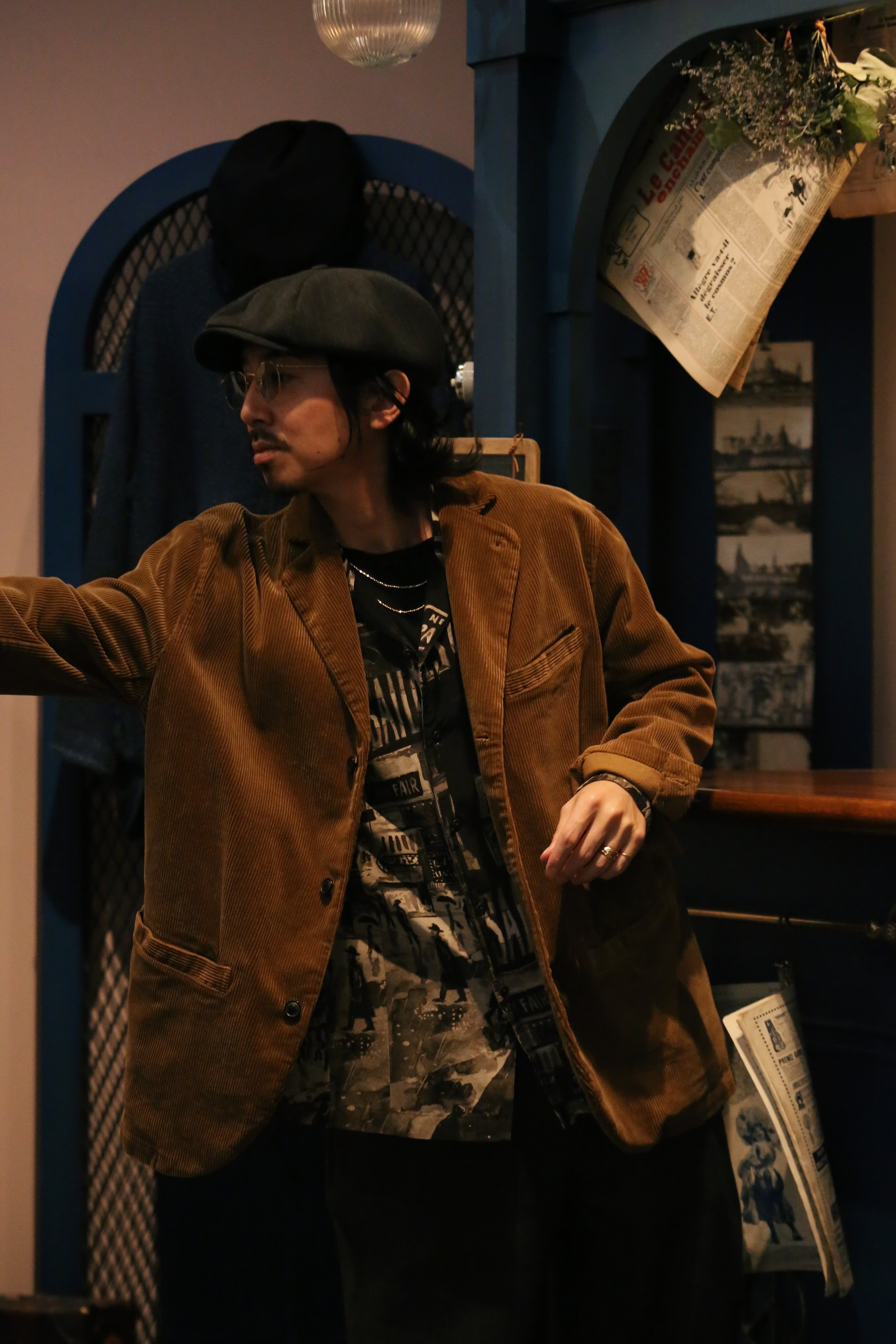 ジャケット・アウター Porter Classic KENDO CHINESE     L The impact of blue! A lifetime Kendo China jacket [Hazm Shopping