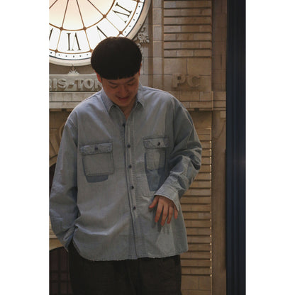 SHAWSHANK SHAMBRAY WORK SHIRT CUSTOM