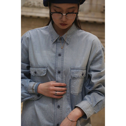 SHAWSHANK SHAMBRAY WORK SHIRT CUSTOM