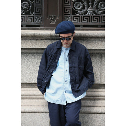 FARMER`S LINEN SHORT JACKET