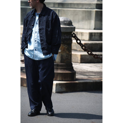FARMER`S LINEN SHORT JACKET