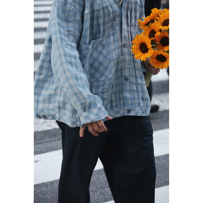 LINEN PALAKA SHORT JACKET